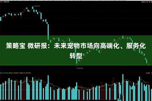 策略宝 微研报：未来宠物市场向高端化、服务化转型